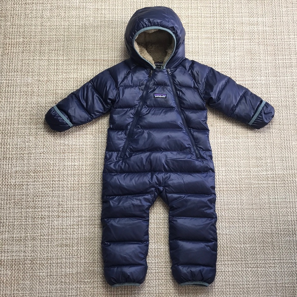 Patagonia Hi Loft Puffer Bunting (size 6-12m)